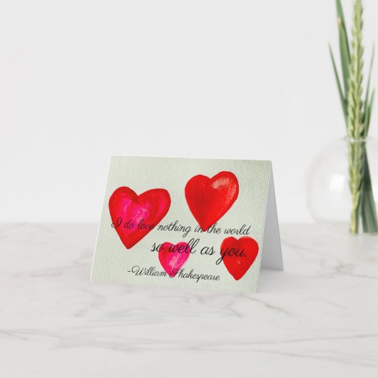 世界で何よりもあなたを愛している。 カード (正面)