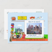 世界で何を?ラスベガス! ポストカード (正面/裏面)