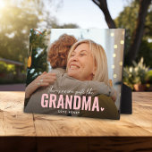 「世界で唯一のGRANDMA」写真ギフト フォトプラーク