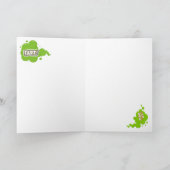 世界で最もおならがうまいパパへ　父の日おめでとう カード (内部)