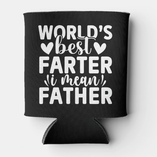 世界で最もおならがうまいパパ だなんて冗談さ 缶クーラー (正面)