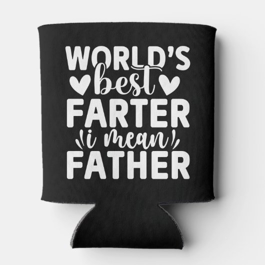 世界で最もおならがうまいパパ だなんて冗談さ 缶クーラー (裏面)