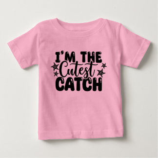 世界で最もかわいいピンクのベイビーTシャツ ベビーTシャツ