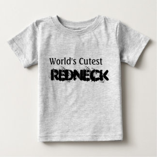 世界で最もかわいいレッドネック ベビーTシャツ