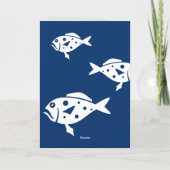 世界で最もすばらしい漁師へ、父の日のカード カード (裏面)