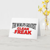 世界で最もクリーンなフリーク カード (黄色い花)