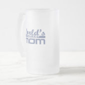 世界で最もクールなお母さん フロストグラスビールジョッキ (正面左)