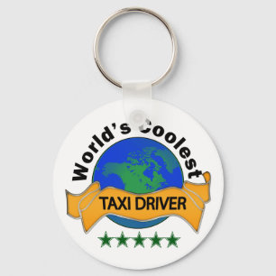 世界で最もクールなタクシー運転手 キーホルダー