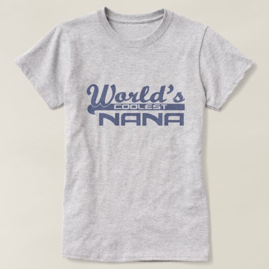 世界で最もクールなナナ Tシャツ (デザイン正面)