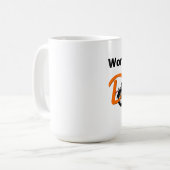 世界で最もクールなパパのオートバイのマグ コーヒーマグカップ (正面左)