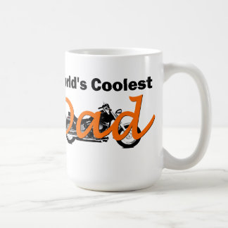 世界で最もクールなパパのオートバイのマグ コーヒーマグカップ