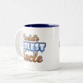 世界で最もクールな叔父さん ツートーンマグカップ (正面左)