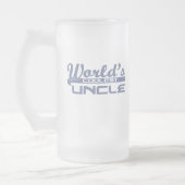 世界で最もクールな叔父さん フロストグラスビールジョッキ (左)