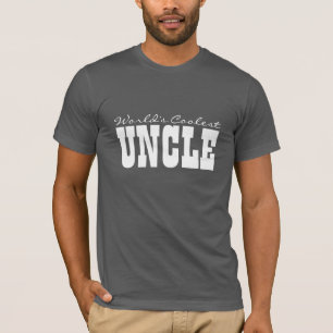 世界で最もクールな叔父さんTシャツ Tシャツ