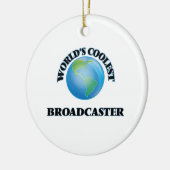世界で最もクールな放送会社 セラミックオーナメント (左)