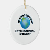 世界で最もクールな環境の科学者 セラミックオーナメント (右)