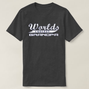 世界で最もクールな祖父 Tシャツ
