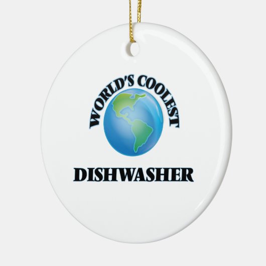 世界で最もクールな食洗機 セラミックオーナメント (左)