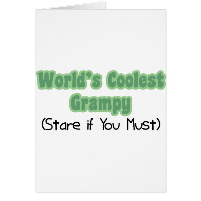 世界で最もクールなGrampy (正面)