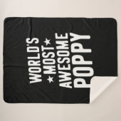 世界で最もケシ素晴らしキ |おじいちゃん シェルパブランケット (正面(横))