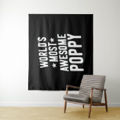 世界で最もケシ素晴らしキ |おじいちゃん タペストリー (インサイチュ)