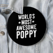 世界で最もケシ素晴らしキ |おじいちゃん 缶バッジ (インサイチュ)