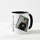 世界で最もセクシーなパイロット、クールでかわいい名言&写真 マグカップ (正面右)
