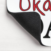 世界で最もパパの高いおもしろい父親の日の口 マウスパッド (コーナー)