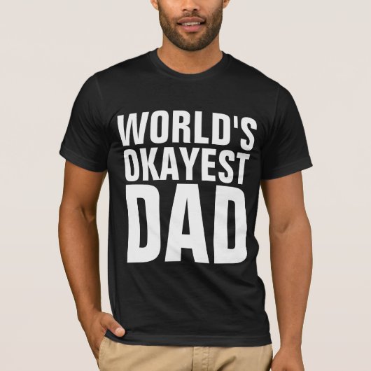世界で最もパパの高いTシャツ Tシャツ (正面)