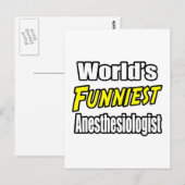 世界で最もファンニストな麻酔科医 ポストカード (正面/裏面)