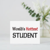 世界で最もホットな学生 ポストカード (スタンド正面)