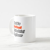 世界で最もホットな工業技術者 コーヒーマグカップ (正面左)