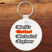 世界で最もホットな機械技術者 キーホルダー (正面)