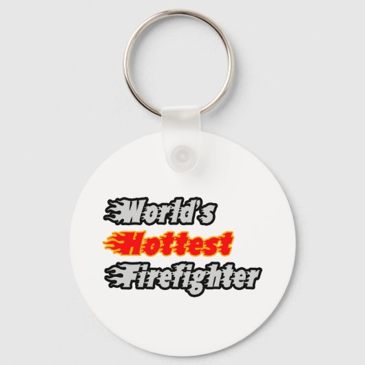 世界で最もホットな消防士 キーホルダー (正面)