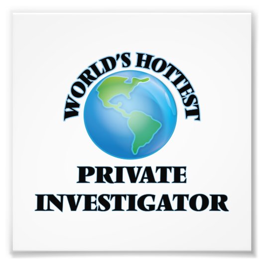 世界で最もホットな私立探偵 フォトプリント (正面)