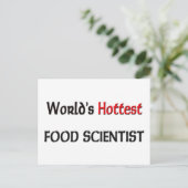 世界で最もホットな食品科学者 ポストカード (スタンド正面)