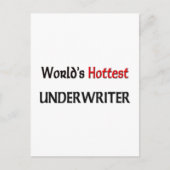 世界で最も人気のあるアンダーライター ポストカード (正面)