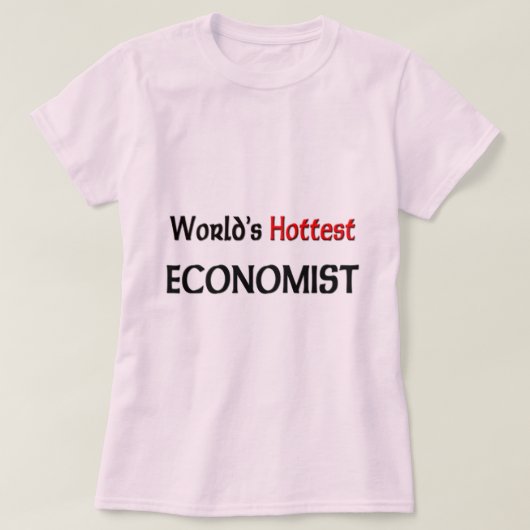 世界で最も人気のあるエコノミスト Tシャツ (デザイン正面)