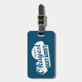 世界で最も人気のあるギタリスト ラゲッジタグ (正面縦)