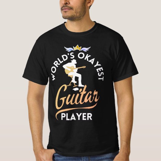 世界で最も人気のあるギタープレーヤー2 Tシャツ (正面)