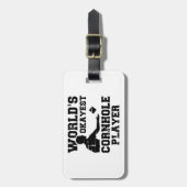 世界で最も人気のあるコーンホールプレーヤー ラゲッジタグ (正面縦)