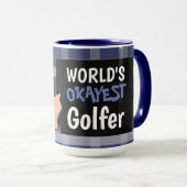 世界で最も人気のあるゴルファー – フィル マグカップ (正面右)