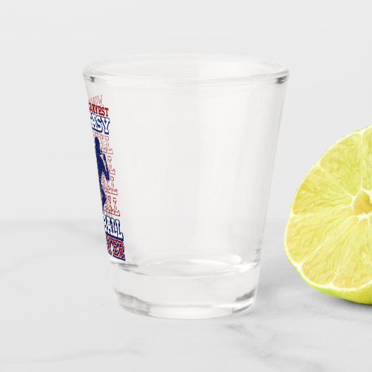 世界で最も人気のあるファンタジーサッカー選手USAカラー ショットグラス (右)