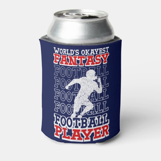 世界で最も人気のあるファンタジーサッカー選手USAカラー 缶クーラー (缶裏面)