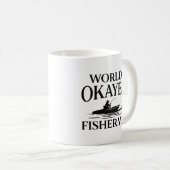 世界で最も人気のある漁師 コーヒーマグカップ (正面右)