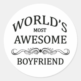 世界で最も人気のある素晴らし彼氏 ラウンドシール