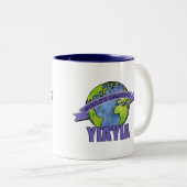 世界で最も偉大なイエア ツートーンマグカップ (正面右)