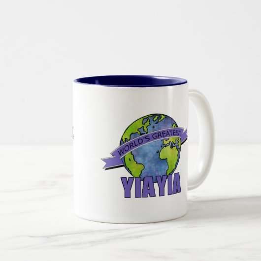 世界で最も偉大なイエア ツートーンマグカップ (正面右)