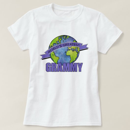 世界で最も偉大なグラミー Tシャツ (デザイン正面)