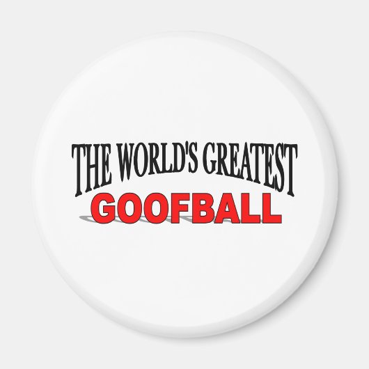 世界で最も偉大なゴッボール マグネット (正面)